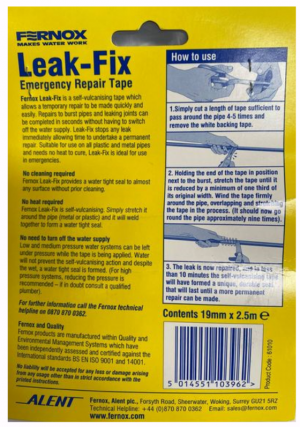 Fernox Leak-Fix Tape – Australian Hydronics